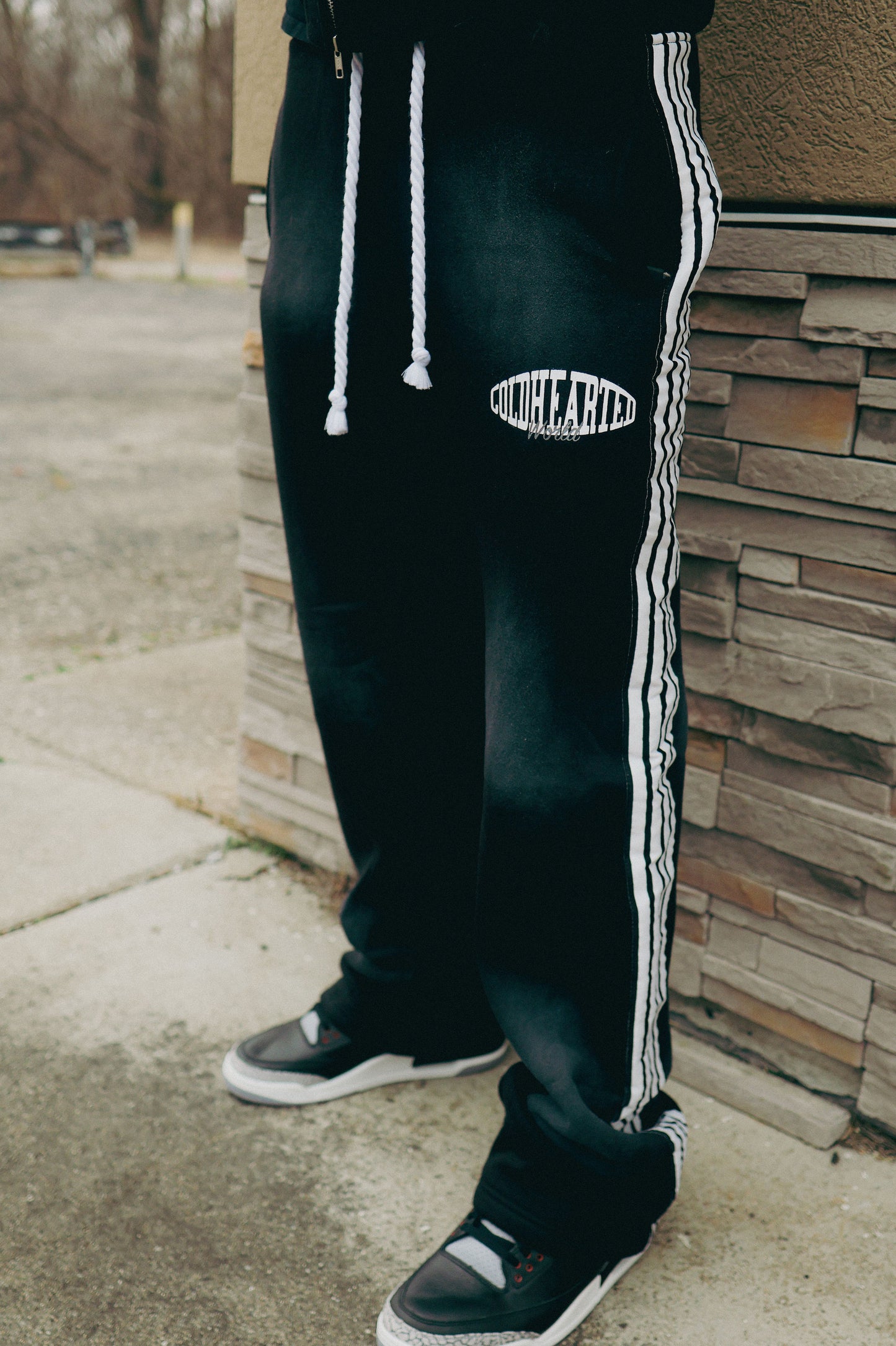 CHW TRACK PANTS BLACK